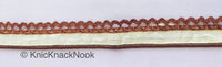 Thumbnail for Embroidered Crochet Cotton One Yard Lace Trims Approx. 28mm Wide, Fabric Trim With Crochet Fringe