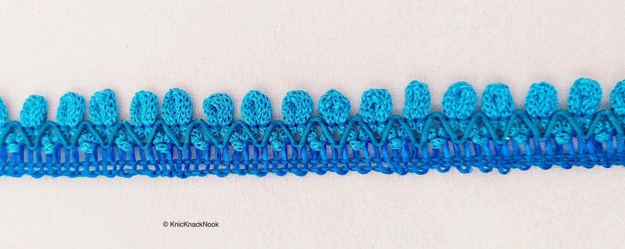 Royal blue Blue Thread Lace, Embroidery Lace Trims, Fringe Trim