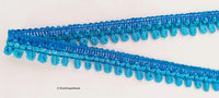 Thumbnail for Royal blue Blue Thread Lace, Embroidery Lace Trims, Fringe Trim