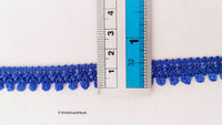 Thumbnail for Royal Blue Thread Lace, Embroidery Lace Trims, Fringe Trim