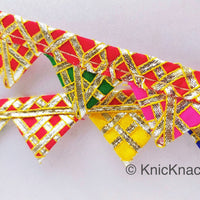 Thumbnail for Red Fringe Bunting Trim in Red, Green, Yellow