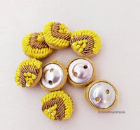 Thumbnail for Handmade Embroidered Buttons