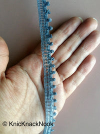 Thumbnail for Wholesale Grey 9 Yards Lace Trims 10mm Wide, Fringe Trimming, Decorative Fringe Tape