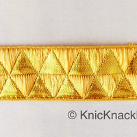 Thumbnail for Beige and Gold Jacquard Weaving Trim, Trim By 2 Yards, Craft Decorative Ribbon