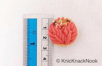 Thumbnail for Hand Embroidered Coral Buttons