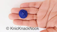 Thumbnail for Hand Knit Blue Buttons