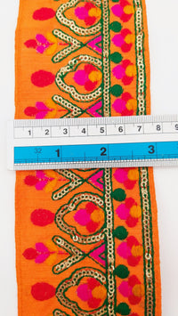 Thumbnail for Orange Fabric Trim