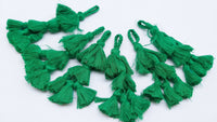 Thumbnail for Dark Green Tassels, Cotton Tassels, Bohemian