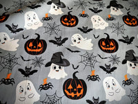 Thumbnail for Halloween Fabric, 100% Cotton Poplin, Quilting Fabric