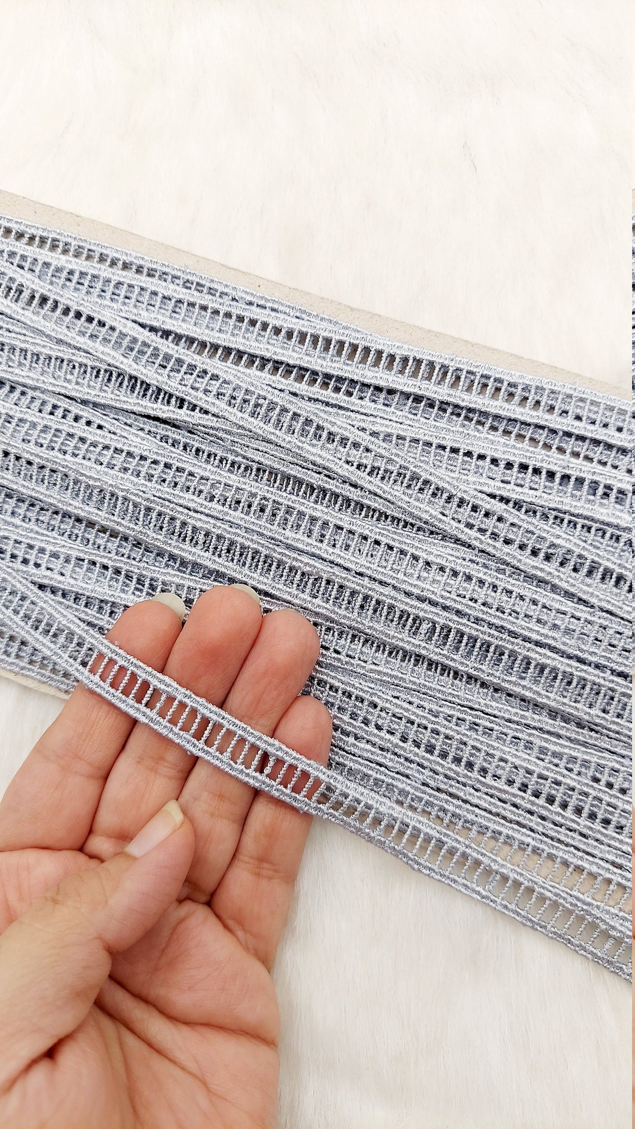 Polyester Crafting Edging Garment Lace Trim, Trim by 10 Yards, Gimp Trim