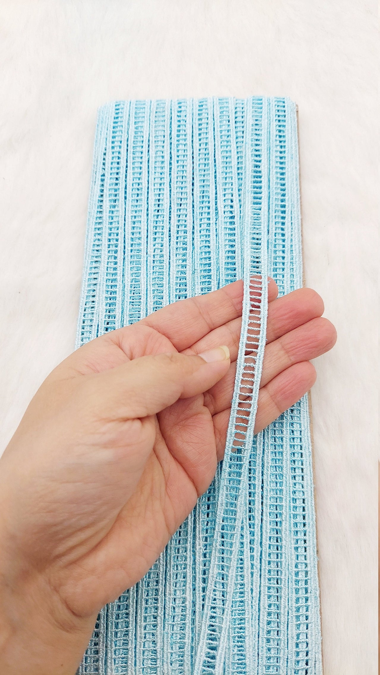 Polyester Crafting Edging Garment Lace Trim, Trim by 10 Yards, Gimp Trim
