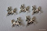 Thumbnail for 5 x Zinc Alloy Horse Pendants / Charms