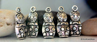 Thumbnail for 5 x Tibet Silver Russian Doll with Star design Charms / Pendants 22mmx9mm