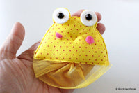 Thumbnail for Yellow Frog Applique Patch, Kids Applique, Yellow Patch