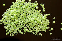 Thumbnail for Light Green Round Seed Beads, 12g Bag Light Green Beads, Approx. 3 mm