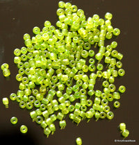 Thumbnail for Light Green Round Seed Beads, 11g Bag Green Beads, Approx. 3 mm
