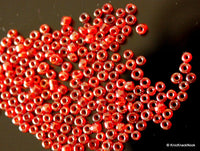 Thumbnail for Light Red Round Seed Beads, 11g Bag Glass Beads, Approx. 3 mm